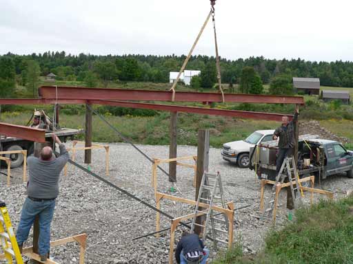 Welding ford i beams #4